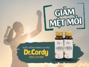 Tác dụng Giảm mệt mỏi của Dr. Cordy Recover