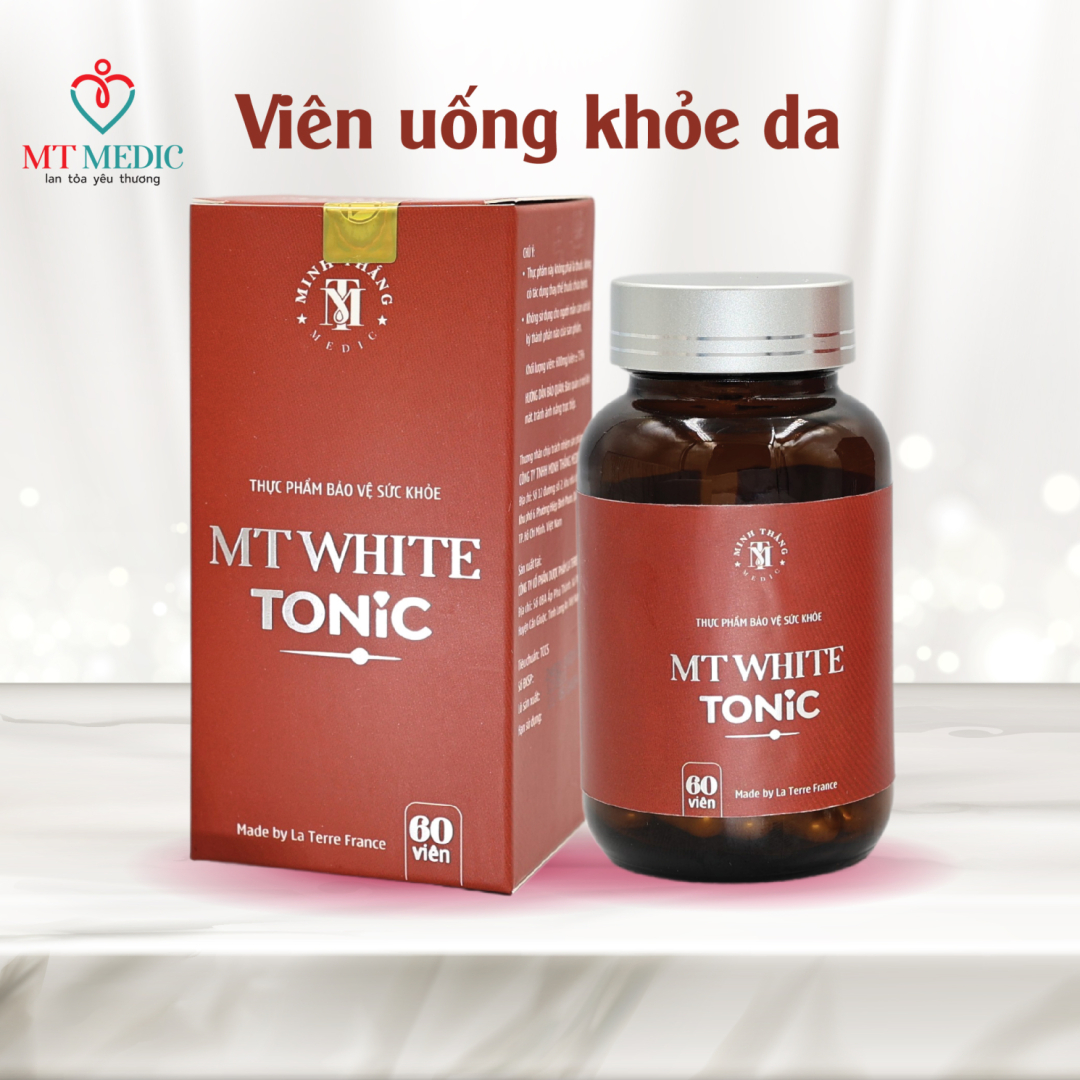 VIÊN UỐNG KHỎE DA MT WHITE TONIC