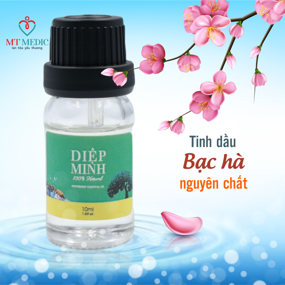 TINH DẦU BẠC HÀ NGUYÊN CHẤT DIỆP MINH