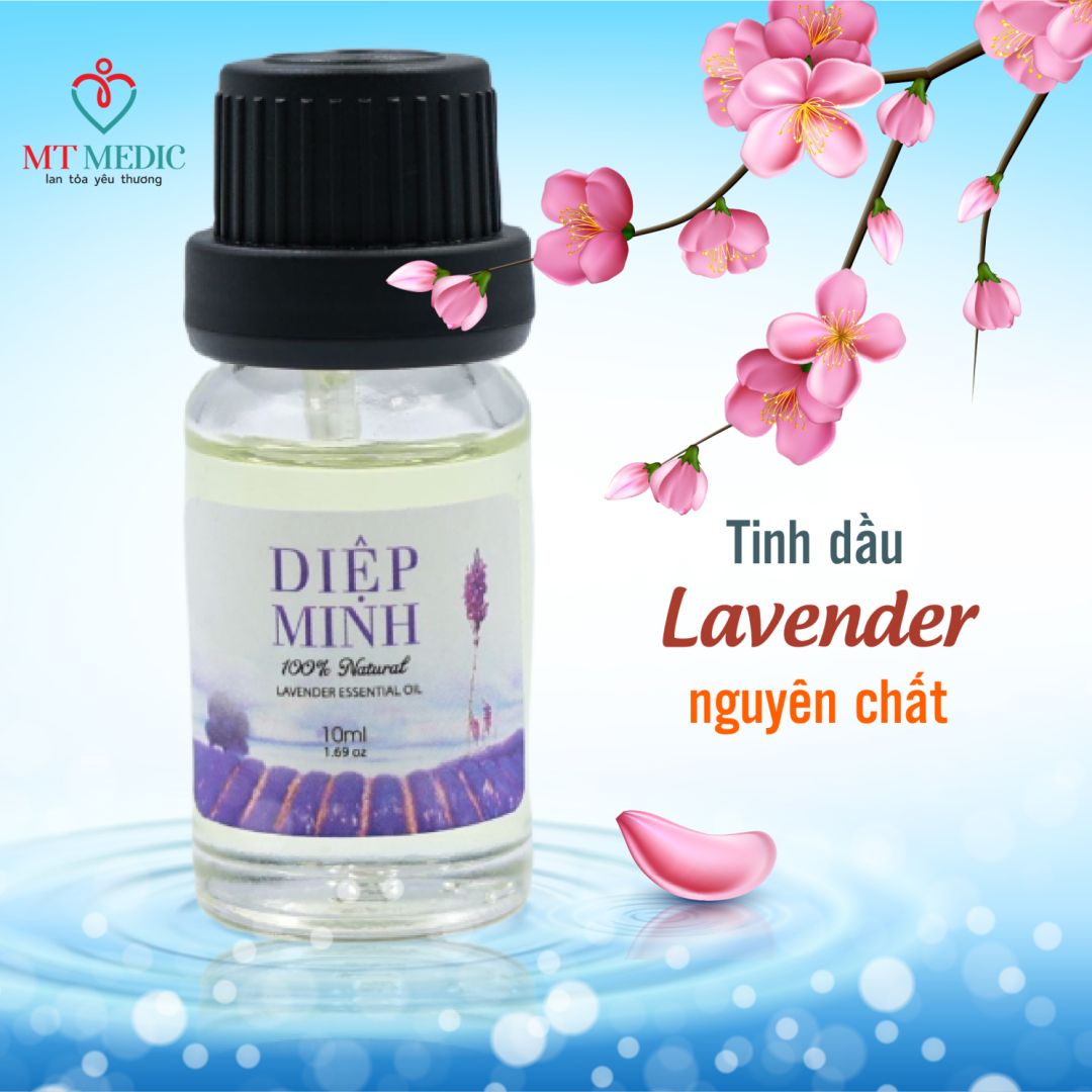 TINH DẦU LAVENDER PHÁP NGUYÊN CHẤT DIỆP MINH
