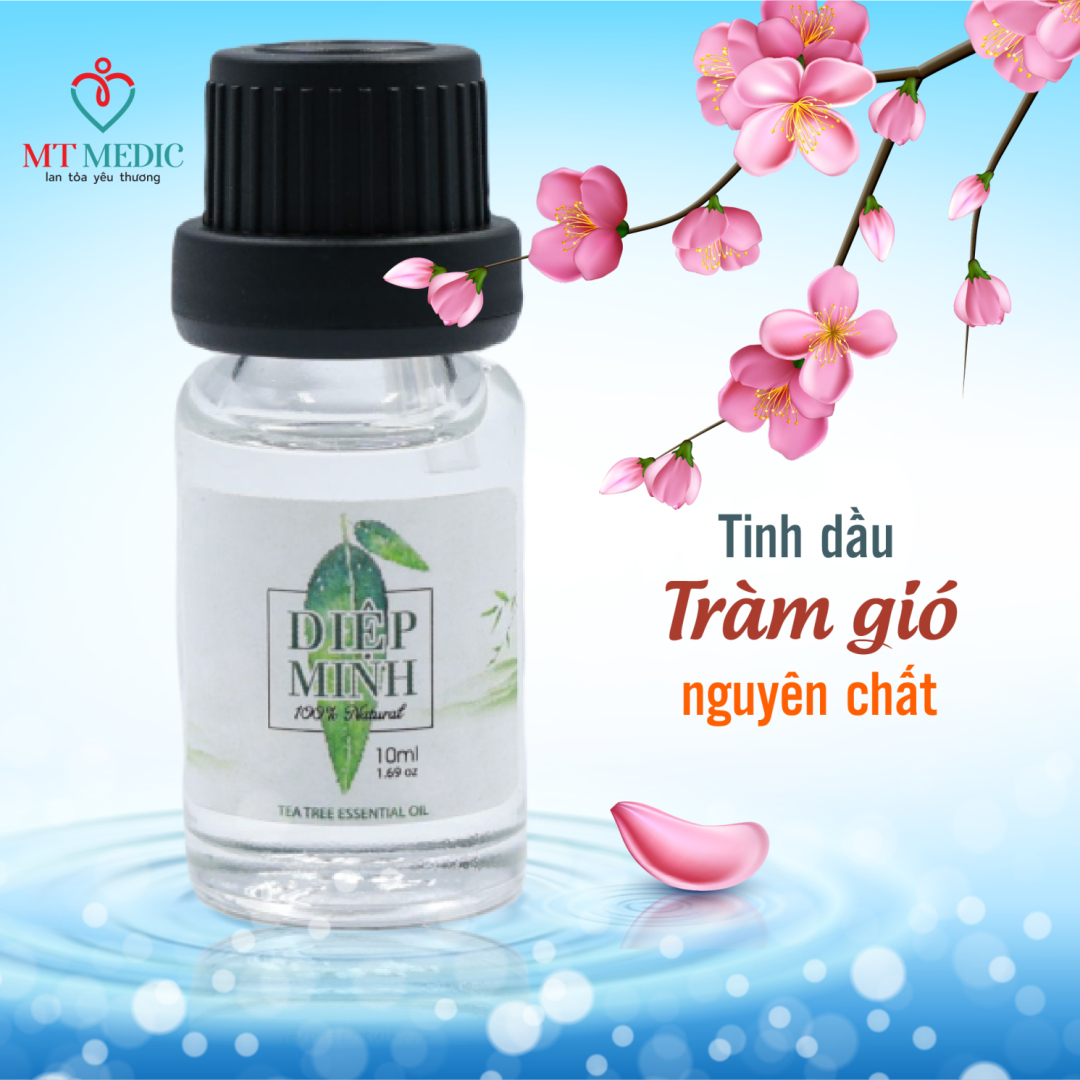 TINH DẦU TRÀM GIÓ NGUYÊN CHẤT DIỆP MINH