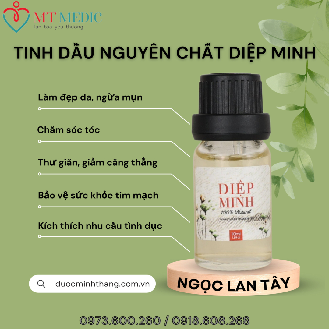 TINH DẦU NGỌC LAN TÂY NGUYÊN CHẤT DIỆP MINH