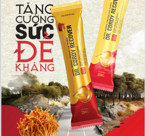 Thực phẩm bổ sung nước đông trùng hạ thảo Dr. Cordy Recover (dạng gói)