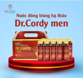 NƯỚC ĐÔNG TRÙNG HẠ THẢO DR. CORDY MEN - TĂNG CƯỜNG SINH LÝ VÀ GIẢI ĐỘC RƯỢU BIA